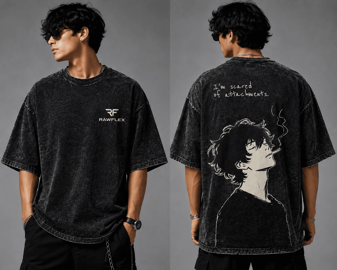 Acid Wash Tee 2 - Image 1