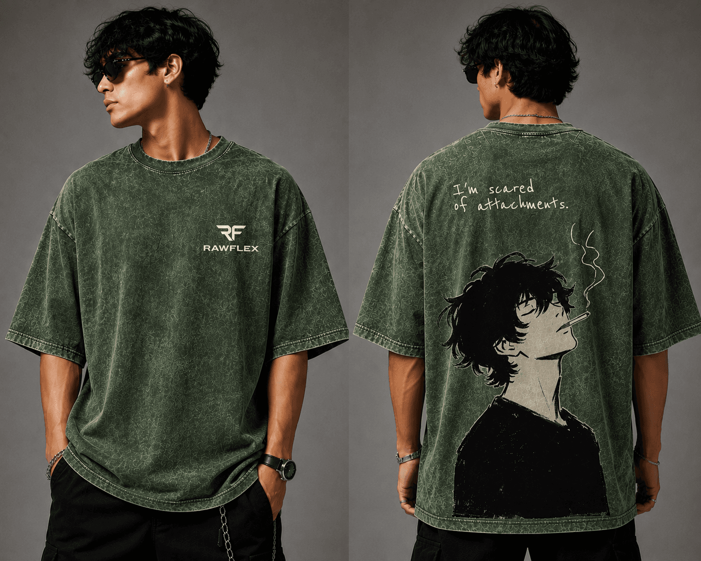 Acid Wash Tee 3 - Image 1